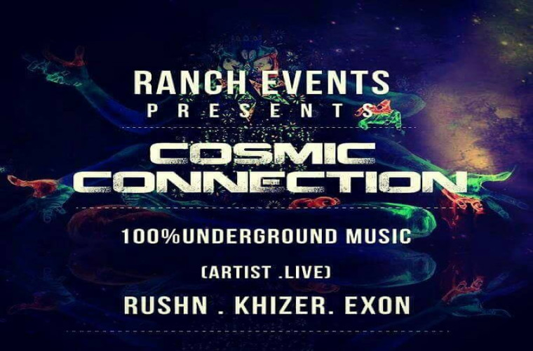 23rd April COSMIC CONNECTION with DJs RUSHN, KNIZER & EXON at Chill Out!