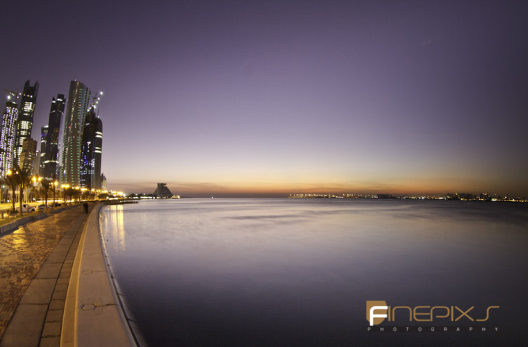 5 AM sunrise in Doha