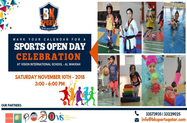 Absolutely Free Entry Sports Open Day at VIS - Al Wakrah