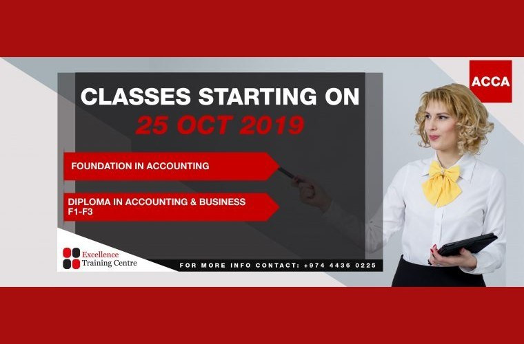 ACCA Foundation in Accounting at Excellence Training Centre Qatar