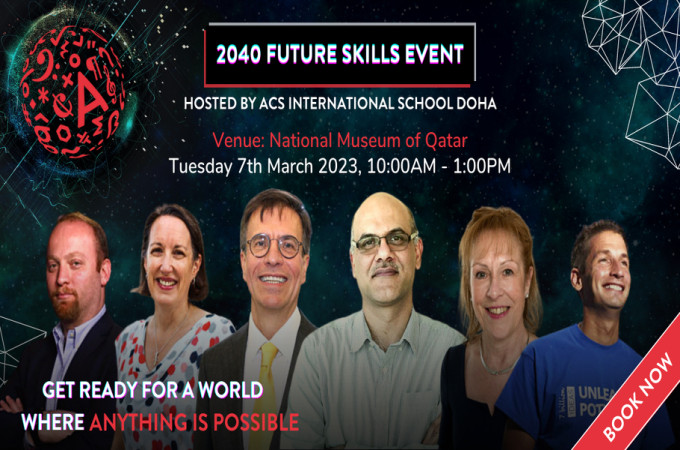 "2040 Future Skills" event by ACS Doha International School