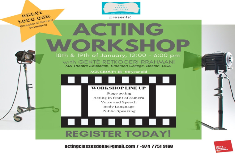Acting Workshop for Adults