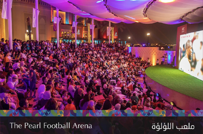 Live Match Screenings at The Pearl Amphitheatre