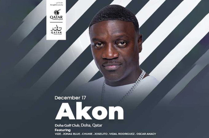 Akon live in Qatar