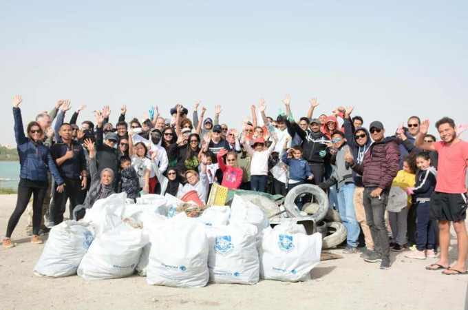 Al Khor Mangrove and Beach Cleanup