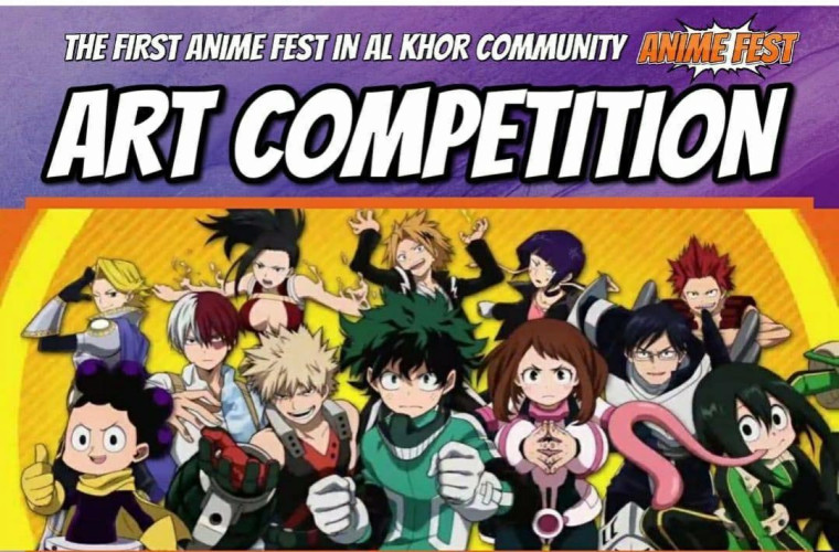 Anime Fest Art competition only for Al Khor Community