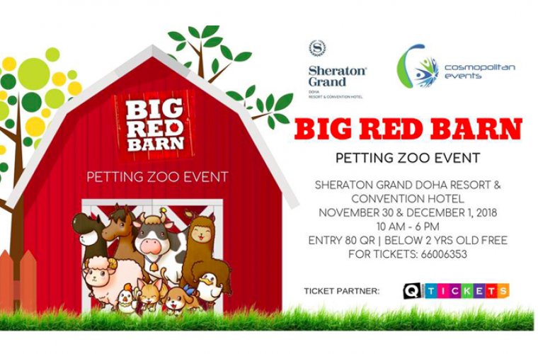 Big Red Barn Petting Zoo at Sheraton
