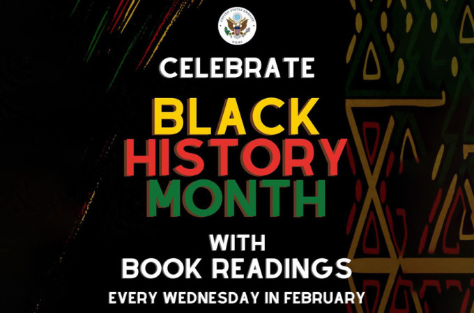 Celebrate "Black History Month" with book readings