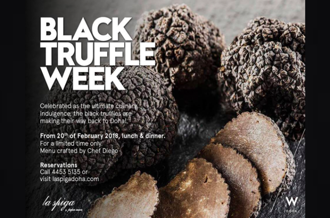 Black Truffle Week at La Spiga