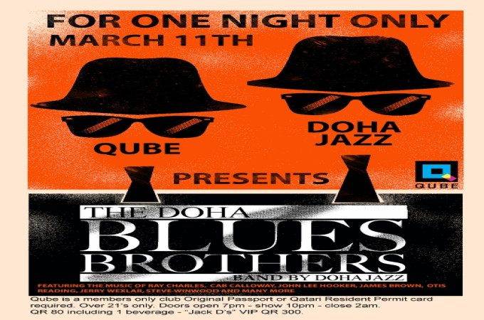 Blues Brothers - 1 time only @ Qube