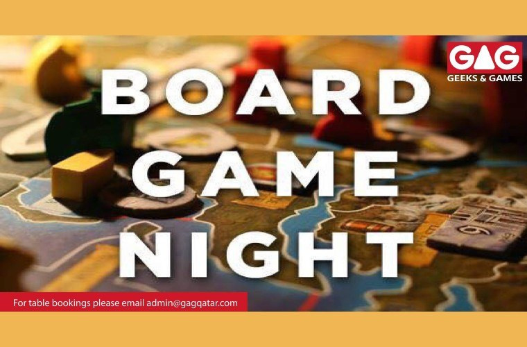 Board Game Night at The Dromedary Club Doha