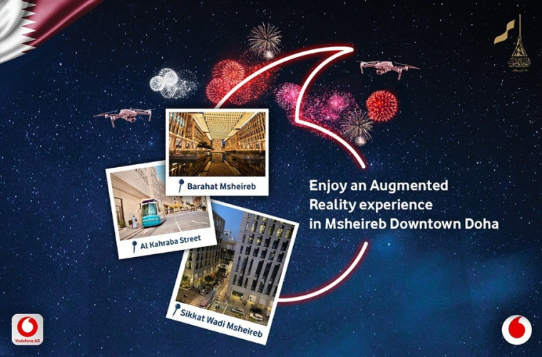 Celebrate Qatar National Day in Augmented Reality with Vodafone