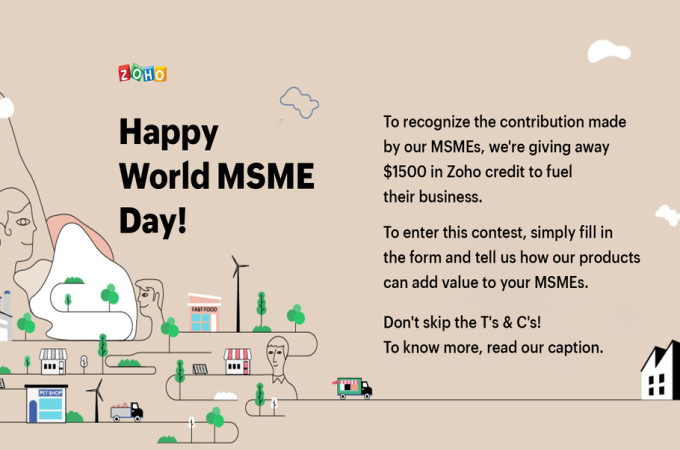 Celebrate Micro, small, and medium enterprises (MSMEs) day with Zoho Commerce