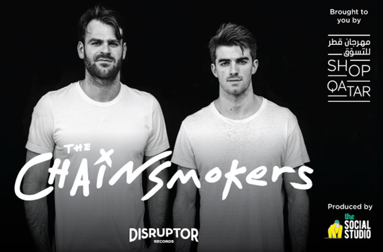 Chainsmokers live in Qatar! 