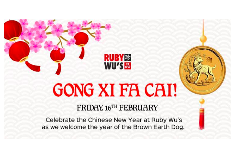 Chinese New Year Celebration at Ruby Wu's