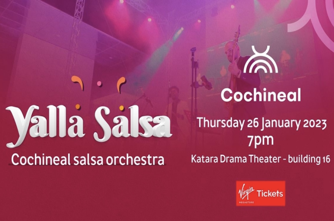 Cochineal Salsa Orchestra at Katara Drama Theatre