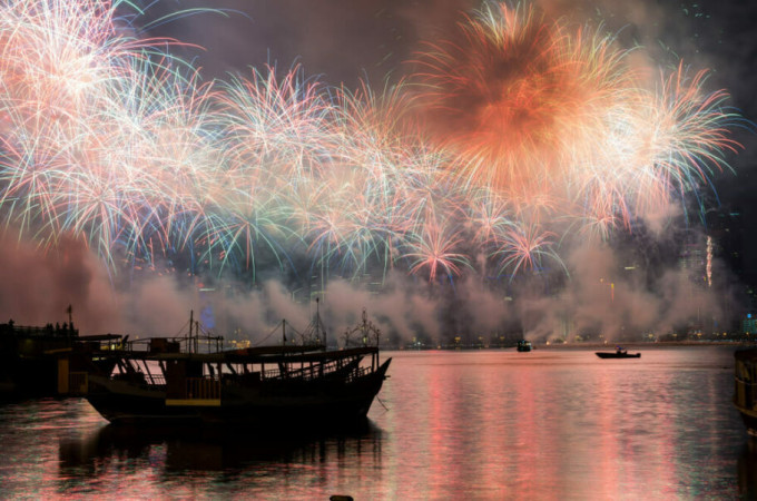 Daily Fireworks Show for Eid Al Fitr 2023