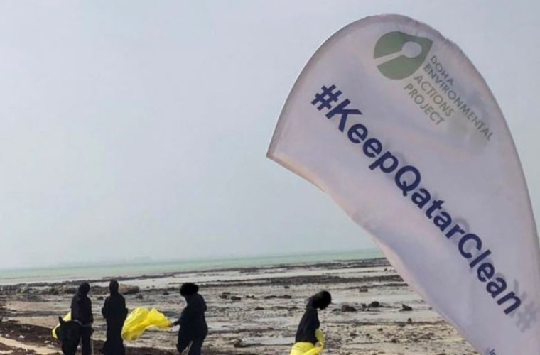 Al Zubara Beach Cleanup by Deap Qatar