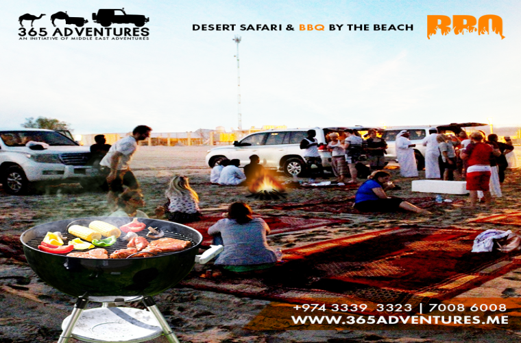 Desert Safari and BBQ by the Beach