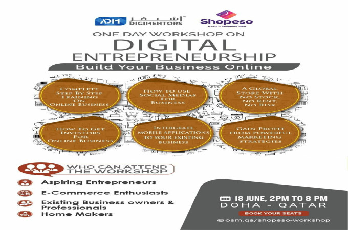 Digital Entrepreneurship Workshop in Qatar