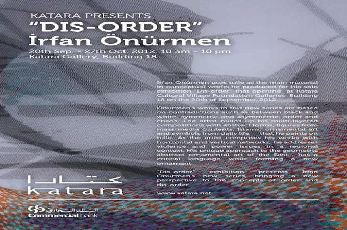  "DIS-ORDER" by Irfan Onurmen 