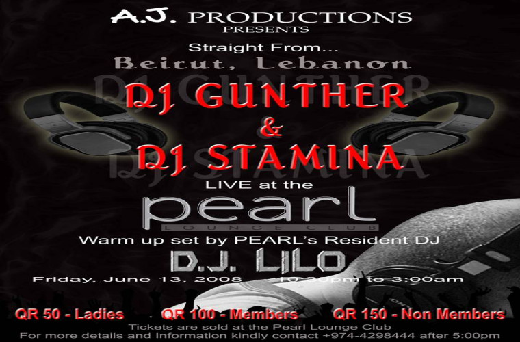 DJ Gunther and Stamina live at The Pearl Lounge - 