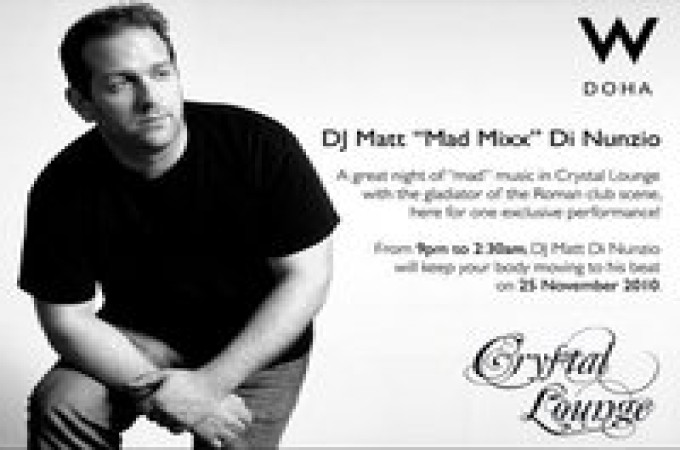 DJ Matt "Mad Mixx" Di Nunzio @ W hotel 