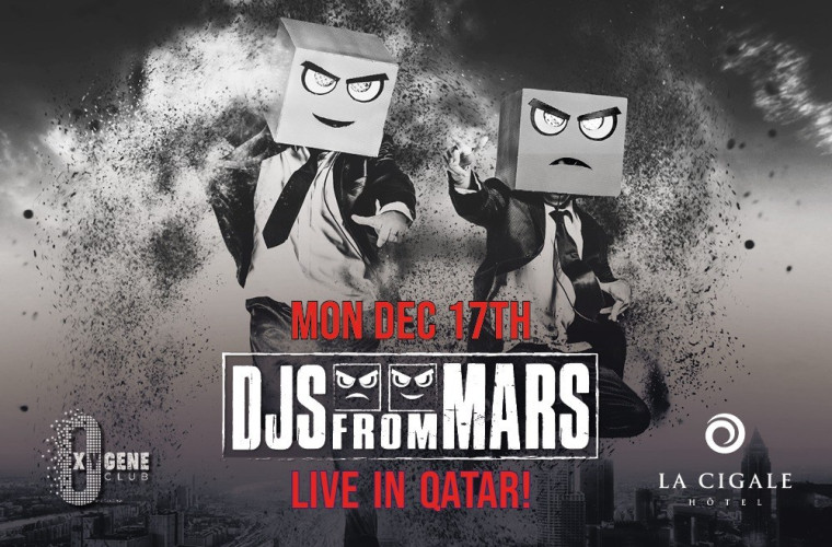 DJ's From Mars Live In Qatar