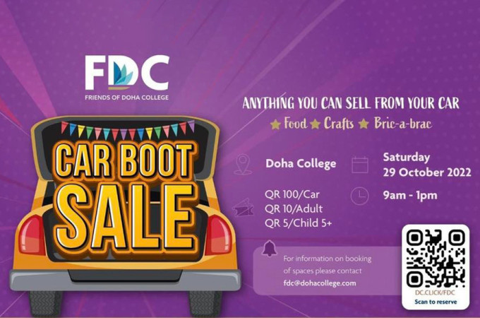 "Car Boot Sale" by Friends Of Doha College