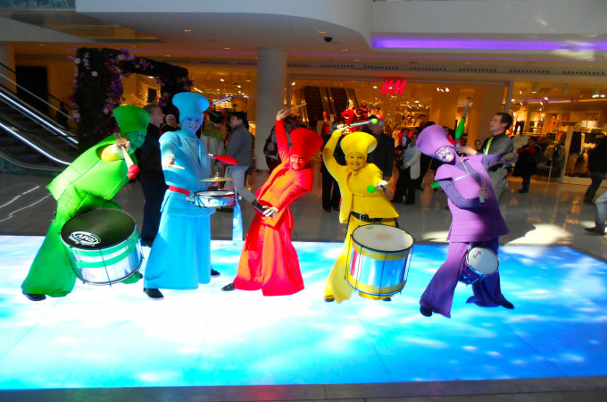 Mall activations and entertainment during Shop Qatar 2023