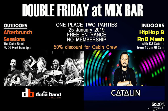 Double Friday at Mix Bar