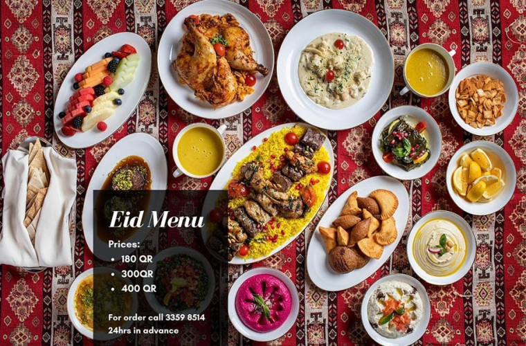 Eid menu at The Westin Doha Hotel & Spa