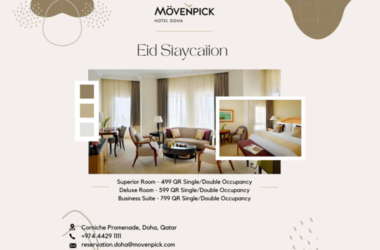 Eid Staycation offer at Movenpick Hotel Doha