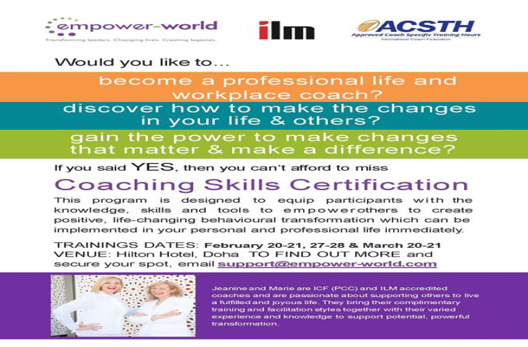 Empower-World Professional Coach training