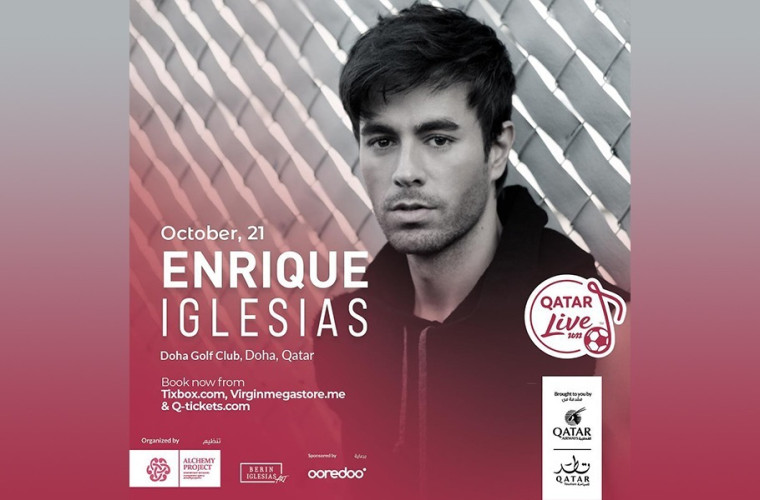 [UPDATED] Enrique Iglesias live concert in Qatar