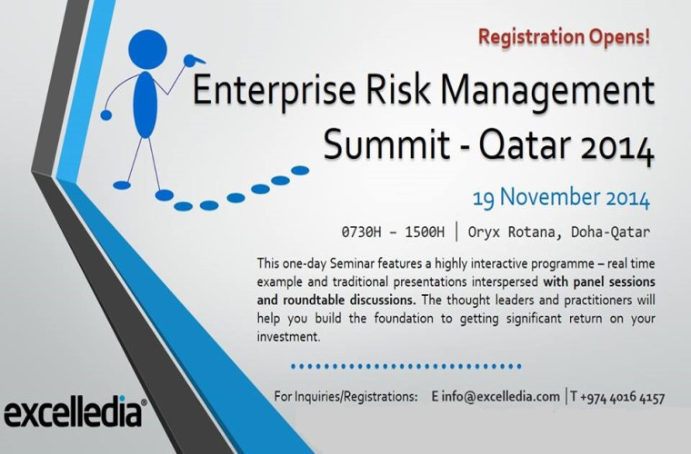 Enterprise Risk Management Summit - Qatar 2014!!!