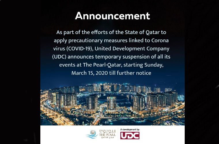 Events at The Pearl Qatar [CANCELLED]
