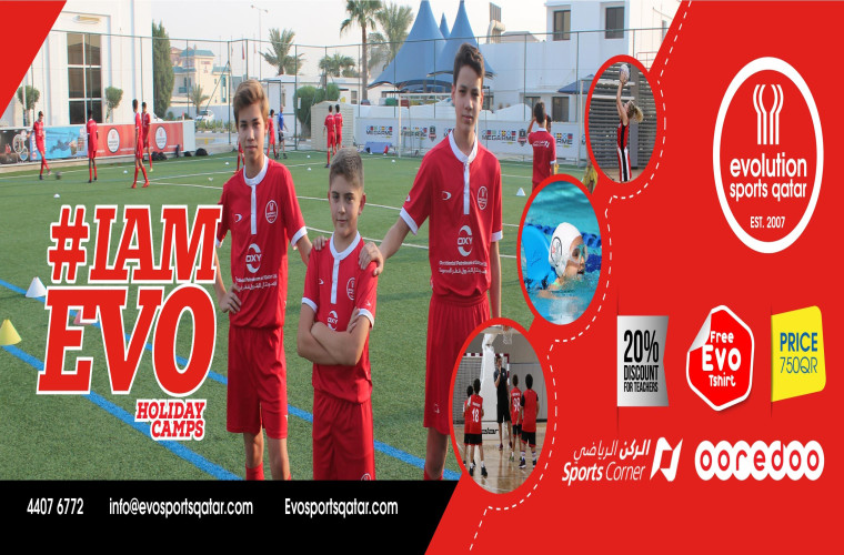 Evolution Sports Qatar - IAM EVO Holiday Camp - 21st October - 1st November 2018