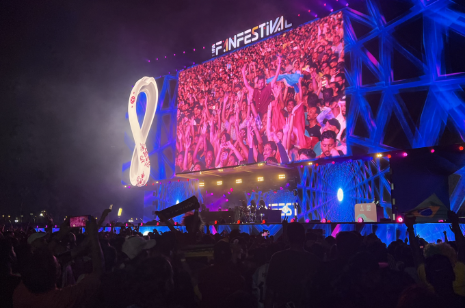 FIFA Fan Festival 2022 at Al Bidda Park