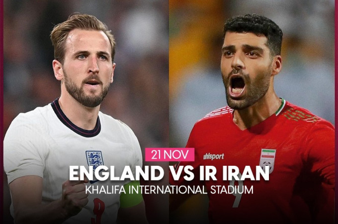 FIFA World Cup Qatar 2022(tm) Group B: England Vs. IR Iran at Khalifa International Stadium