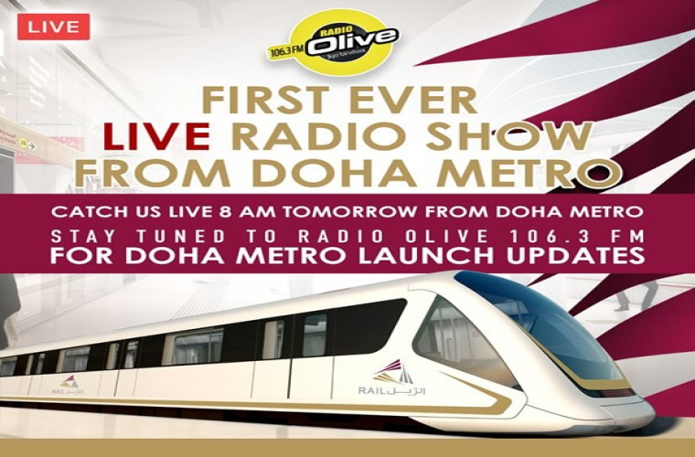 First Ever Radio Show from Doha Metro