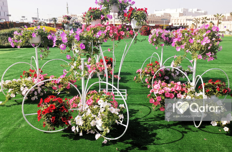 Flower Festival at Souq Waqif December 2021