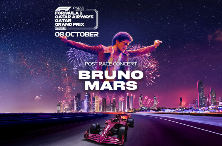 [CANCELLED] Bruno Mars FORMULA 1 Qatar 2023 Post-Race Concert
