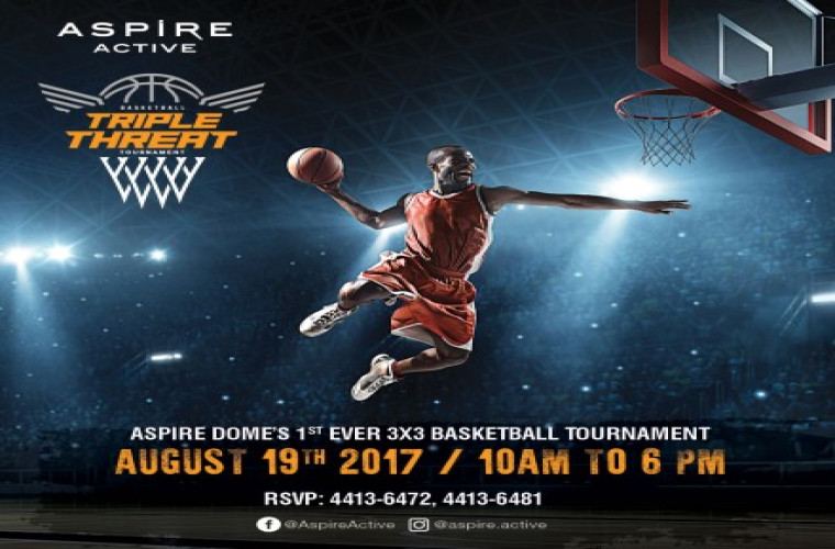 FREE Basketball Tournament at Aspire Dome on August 19