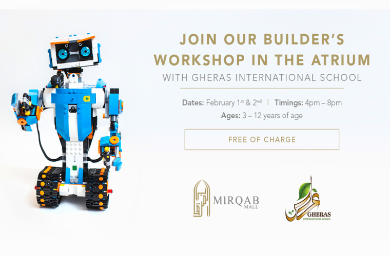 Free Children's Builder's Workshop at Mirqab Mall