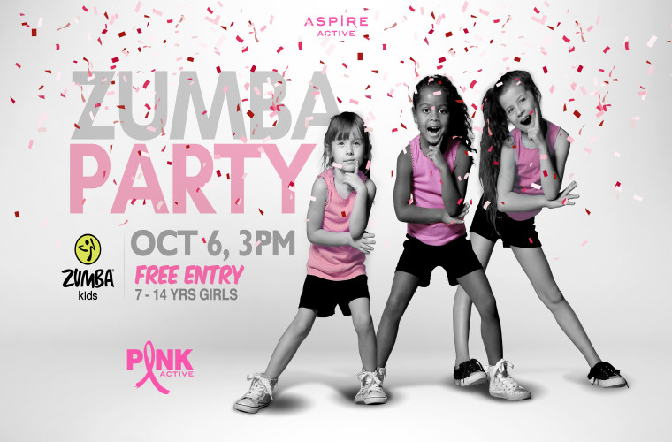 FREE Zumba Party at Aspire Active