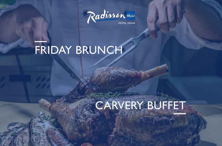 Friday Carvery Brunch, Hyde Park at  Radisson Blu Hotel, Doha