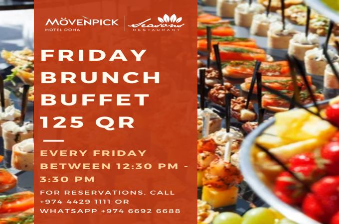 Friday is not complete without Brunch! Movenpick Hotel Doha