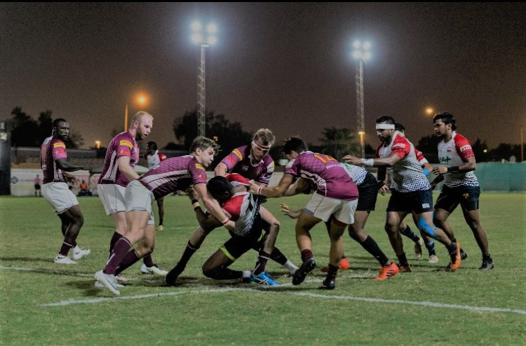 Friday's match between the Doha Club and the Sri Lankan Navy team