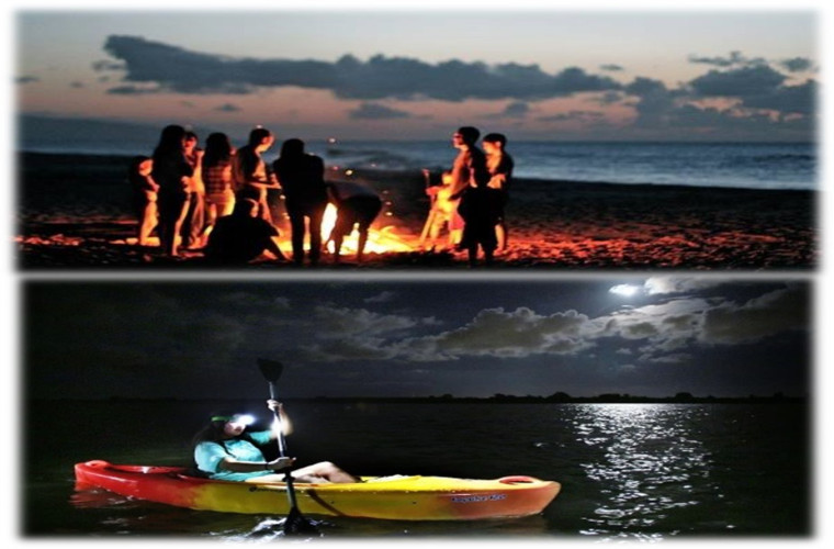 Full Moon Kayaking Adventure & Overnight Camping